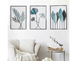 Wall decoration - metal wanddecoratie - slaapkamer - woonkamer - moderne wandversiering - minimalistische muurdecoratie - gangdecoratie