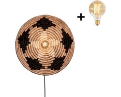 Wall Lamp - ANDROS - Raffia / Seagrass