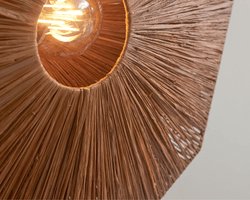 Wall Lamp - PANAMA - Raffia