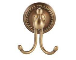Wall Mounted Coat Rack, Brass Heavy Duty Door Towel Hanger Holder, Wall Mounted Clothes Coat Hat Bag Hook for Coat Hat - ShopVlot