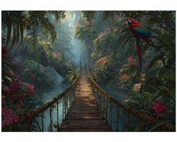 WALLARENA - Behang 250x175 cm - Fotobehang - Vliesbehang - De motif - Voor de slaapkamer van de salon - Op Flizelinie