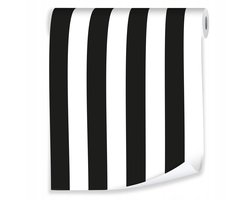 WALLARENA - Behang - Breedte 50 cm - Streep patroon - Geschikt voor woonkamers, slaapkamers en kantoren - 10m