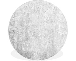 WallCircle - Wandcirkel ⌀ 150 - Beton - Grijs - Muur - Ronde schilderijen woonkamer - Wandbord rond - Muurdecoratie cirkel - Kamer decoratie binnen - Wanddecoratie muurcirkel - Woonaccessoires