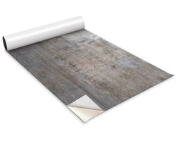 Wallfluent Meubelfolie - Oude muur Meubelsticker - 100 cm x 50 cm - Grijs Meubelfolie - Kastfolie - Plakfolie Mat - Plakfolie Meubels - Kastdeuren Folie - Folie Voor Meubels