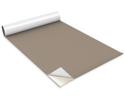 Wallfluent Meubelfolie - Pastelbruin Meubelsticker - 100 cm x 50 cm - Eén kleur Meubelfolie - Plakfolie Meubels - Kastdeuren Folie - Decoratieve Folie - Folie Voor Meubels - Meubelvernieuwing Zonder Schilderen