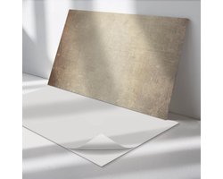 Wallfluent Vinyl Wandpaneel - Oude muurtextuur PVC Muurpaneel - 100 cm x 50 cm - Beige PVC wandpaneel - 1 stuk - Rechthoekig Wandbekleding Vinyl - Texturen Wandpaneel - Zelfklevende Wandbekleding - Wandpaneel Keuken en Badkamer