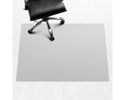Wallfluent - Vloerbeschermer Neutraal porselein - 140x100 cm - Grijs Bureaustoel Vloerbeschermer - Rechthoekig - Mótif Vloerbeschermer-Computer Stoel Mat-Werkplekdecoraties - Pastel- en aardse kleuren