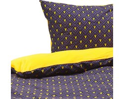 WALLINGFORD 200 - Beddengoed - Blauw - 135 x 200 cm - Katoen