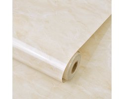 Wallways Zelfklevend Behang - Muurdecoratie - Waterbestendig en Hittebestendig - 60 cm x 10 m - Oxide Beige