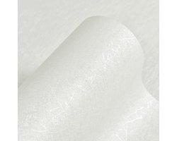 Wallways Zelfklevend Behang - Muurdecoratie - Waterbestendig en Hittebestendig - 60 cm x 10 m - White Frost