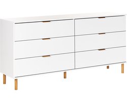 WALPOLE - Ladekast - Wit - Hout