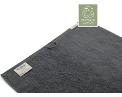 Walra Baddoek Remade Cotton - Antraciet - 50x100