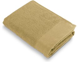 Walra Baddoek Soft Cotton Popcorn - Geel - 50x100