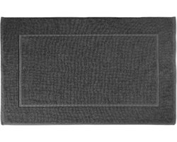 Walra Badmat Forever Beauty - 60x100 - 100% Katoen (BCI) - Antraciet