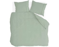 Walra Dekbedovertrek Remade Uni Essence - 200x220 - 100% katoen - Groen