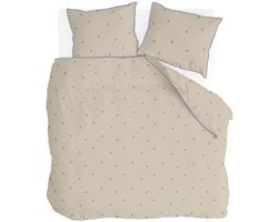 Walra Dekbedovertrek Spring Tulips - 200x220 - 100% Katoen (BCI) - Zand