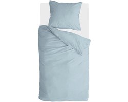 Walra Dekbedovertrek Vintage Cotton - 135x200 - 100% Katoen - Jeans Blauw