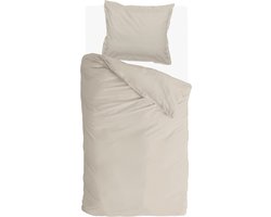 Walra Dekbedovertrek Vintage Satin - 140x220 - 100% Katoen - Zand