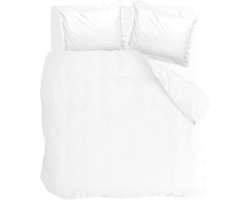 Walra Dekbedovertrek Vintage Satin - 200x220 - 100% Katoen - Wit