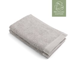 WALRA Gastendoek Remade Cotton Zand 2x 30x50 (4 STUKS)