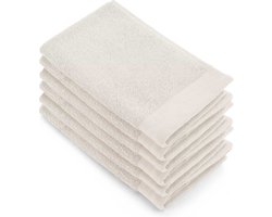 Walra Gastendoek Soft Cotton - 6x 30x50 - 100% Katoen - Kiezel Grijs