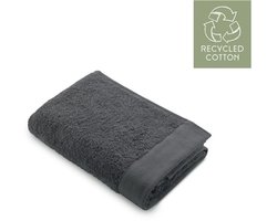 Walra Handdoek Remade Cotton - 50x100 - 100% katoen - Grijs / Antraciet