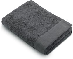 Walra Handdoek Remade Cotton - 60x110 - 100% katoen - Grijs / Antraciet