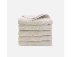 Walra Handdoek - Soft Cotton - Set van 5 - Hotel Kwaliteit - 100% katoen - 550 g/m² - 60x110 cm - Kiezel Grijs