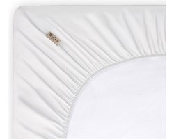 Walra Hoeslaken Crispy Cotton - 180x200 - 100% Katoen - Wit