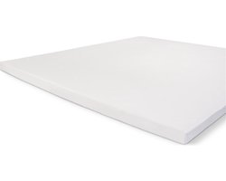 Walra Hoeslaken Crispy Cotton Topper - 90x200 - 100% Katoen - Wit