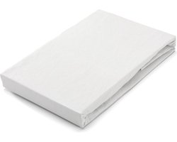 Walra Hoeslaken Jersey Stretch - 90x200/210 - 100% Katoen - Wit