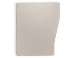Walra Hoeslaken Jersey Stretch Hefbed - 130/160x185/210 - 100% Katoen (BCI) - Zand