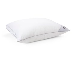 Walra Hoofdkussen Dual Comfort - 60x70 - Wit - Tijk: 100% katoen percale. Vulling: 100% polyestervezels