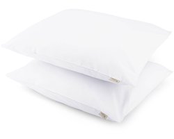 Walra Kussensloop Crispy Cotton - 2x 60x70 - Wit