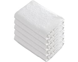Walra Remade Handdoeken 50x100 - set van 5 - Zware kwaliteit 550 g/m2 - Off White