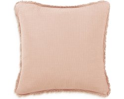 Walra Sierkussen Casual Touch - 45x45 - 100% Katoen - Terra