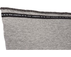 Walra Sierkussen Soft Jersey - 45x45 - Katoen - Polyester Blend - Grijs / Antraciet