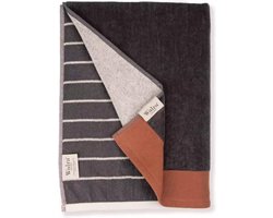 Walra Strandlaken Coastal Comfort - 100x180 - 100% Katoen (BCI) - Antraciet