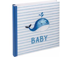 Walther Design Baby Sam foto-album Blauw 50 vel 28 x 30.5cm