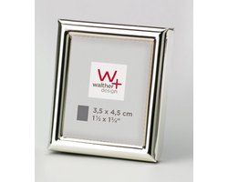 Walther Design Chloe - Fotolijst - Fotoformaat 3,5 x 4,5 cm - Zilver