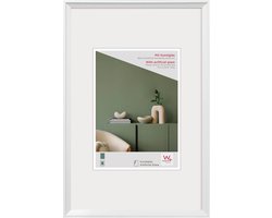 Walther Design Desire Fotolijst 10x15 cm Wit met Kunstglas - Tafel- en Muurlijst met Draaiklemmen