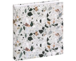 walther design - Terrazzo - Fotoalbum - 30x30 cm - stone black - 60 pages
