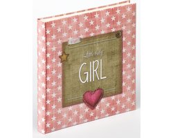 Walther Design UK-100-R Little Baby - Babyalbum - 28 x 31 - Roze - 50 pagina's