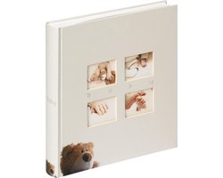 Walther Design UK-273 Classic Bear - Babyalbum - 28 x 31 cm - Ecru - 60 pagina's