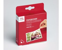 Walther Design - Zelfklevende fotohoekjes - 1.000 stuks