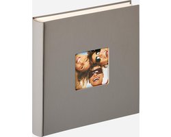 Walther FA-208-X Fun - Fotoalbum - 30 x 30 cm - Grijs - 100 pagina's