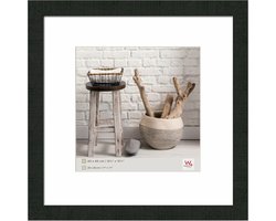 Walther Home - Houten lijst - Fotoformaat 40x40 cm - Zwart