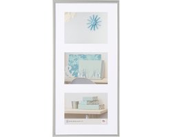 Walther New Lifestyle - Kunststof galerij - Fotoformaat 3x13x18 cm - Zilver
