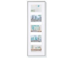 Walther New Lifestyle - Kunststof galerij - Fotoformaat 5 x 10x15 cm - Zilver