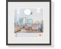 Walther New Lifestyle - Kunststof lijst - Fotoformaat 15x15 cm - Zwart